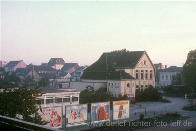 1981: Blick auf die Castellstraße