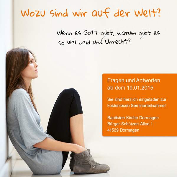 Die Baptisten-Kirche bietet einen Alpha-Kurs an