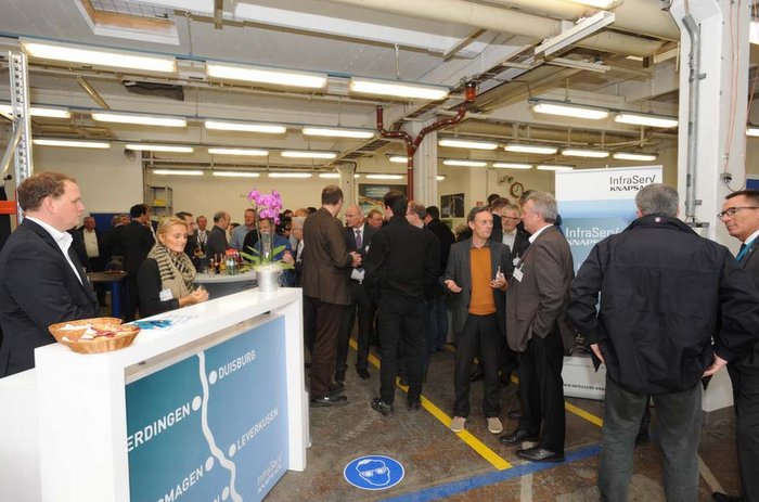 InfraServ Knapsack eröffnete jetzt den Standort im Chempark Dormagen mit vielen Gästen