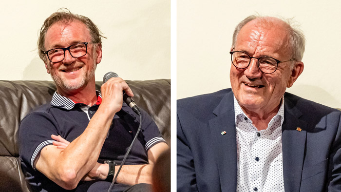 Wolfgang Kempf und Heinz Hilgers