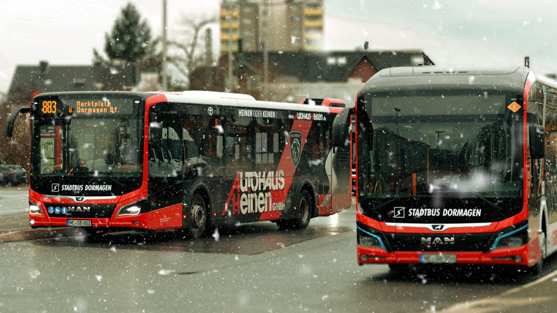Die StadtBusse fahren über die Festtage nach einem Sonderfahrplan