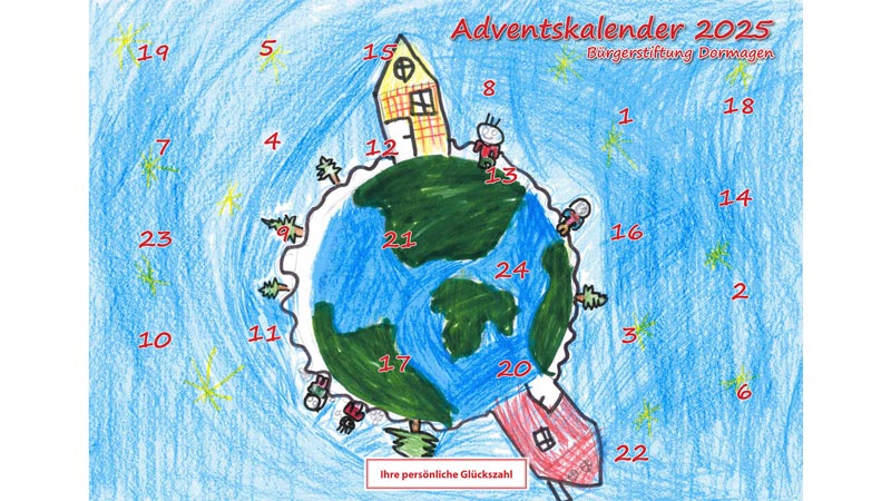 Schülerinnen und Schüler der Theodor-von-Angerhausen Schule haben den Adventskalender gestaltet