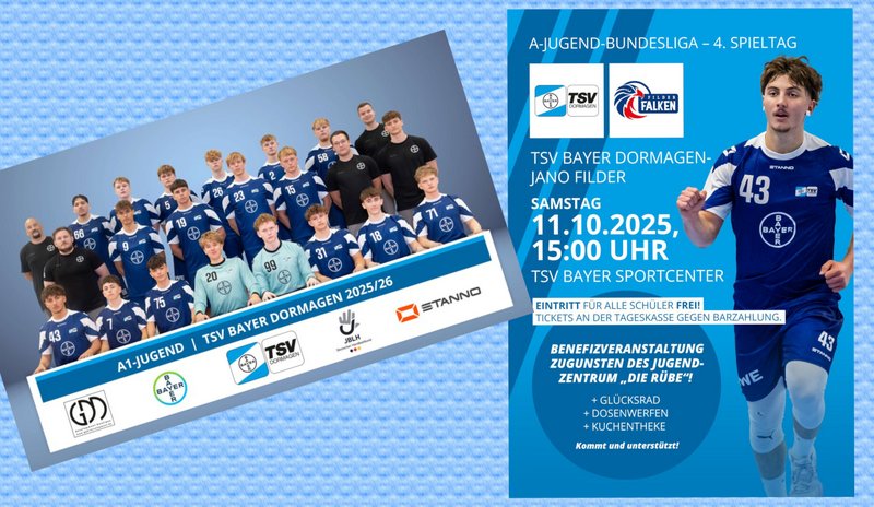 Dormagen: Bester Handball: Benefizspiel am Samstag im TSV Bayer Sportcenter