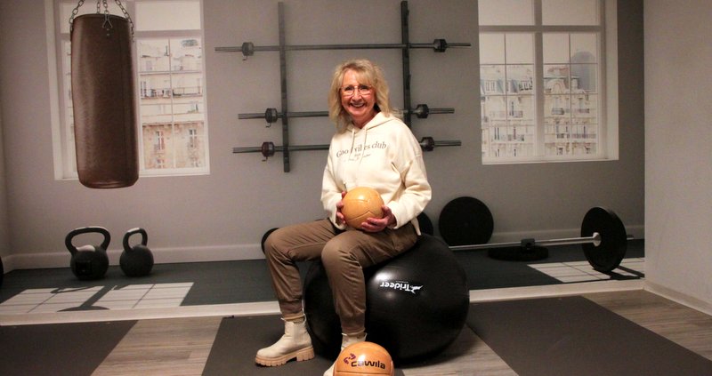 Dagmar van Galen in einem ihrer Studioräume im eigenen Haus