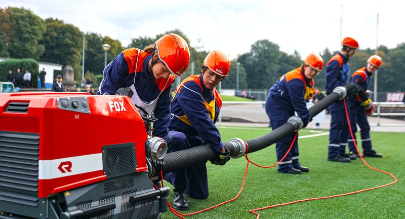Dormagen: Bei den Feuerwehrübungen stand Teamwork im Zentrum
