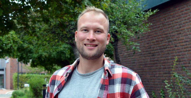 Janis Hackbarth ist der städtische Klimaanpassungsmanager