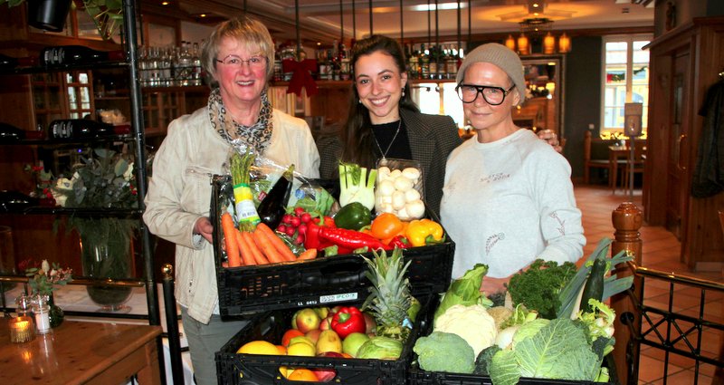 Gelungene Zusammenarbeit, von links: Vera Geysendorpher, Luna Allard und Ines Maria Wallraff