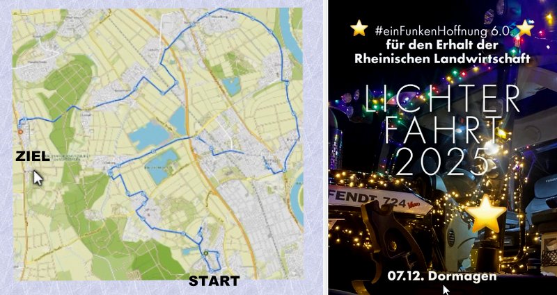 Am Samstag führt der Nikolausride nach Dormagen, die Lichterfahrt findet am Sonntag statt