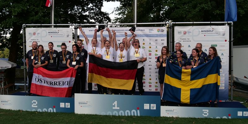 Bei den Frauen jubelten auch Vanessa Peuker und Sarah Schumacher über Gold