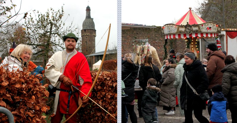 Reichlich Auswahl gab es für die Besucher des Nikolausmarktes in Zons