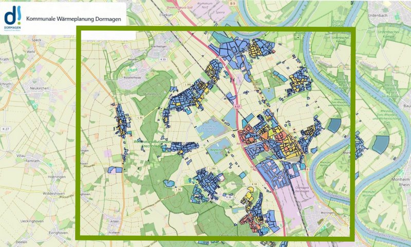 Das neue Planungsinstrument ist Grundlage für eine zukunftssichere Wärmeversorgung in Dormagen