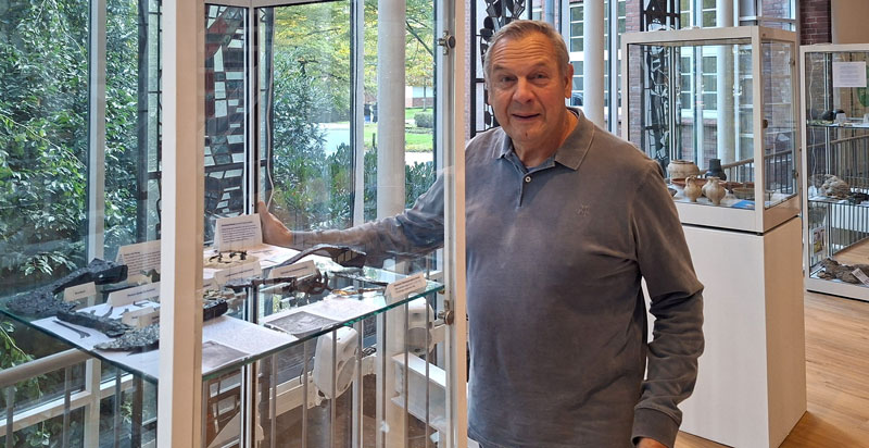 Norbert Grimbach präsentiert im Kulturhaus archäologische Schätze