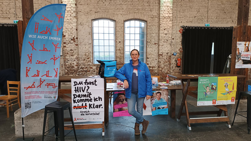 Csilla Patocs ist Ansprechpartnerin zum Thema Aids im Kreisgesundheitsamt