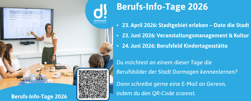Dormagen: Die Zahl der Teilnehmenden für die Berufserkundungstage sind begrenzt