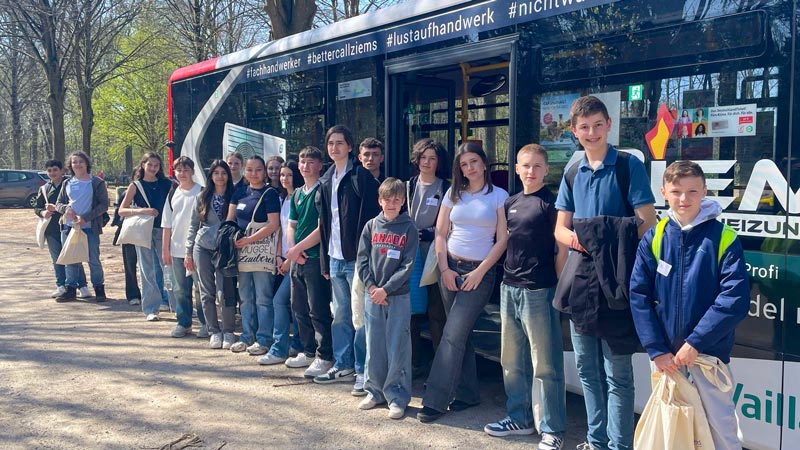 Dormagen: Schülerinnen und Schüler lernen im Rahmen der Berufserkundungstage unterschiedliche Berufsfelder beim Stadtkonzern kennen