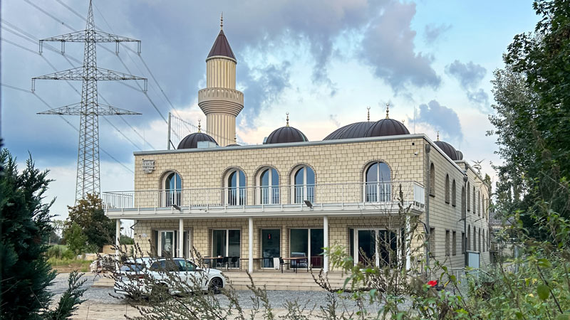 Die DITIB-Moschee an der Roseller Straße