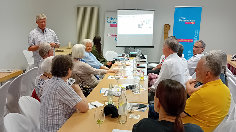 Thema des letzten FDP-Themenabends war der Vermögensaufbau mit Immobilien