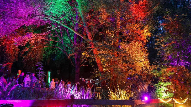 Die Lichternacht im Geopark ist immer ein besonderes Event 