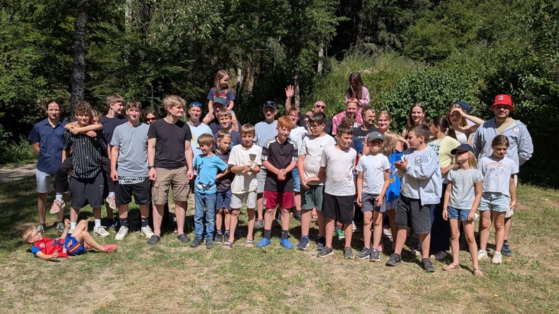 45 Judoka des JC Nievenheim genossen sommerliche Tage im Zeltlager