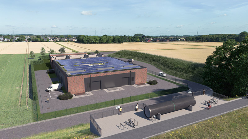 So soll das Pumpbauwerk der Rheinwassertransportleitung aussehen