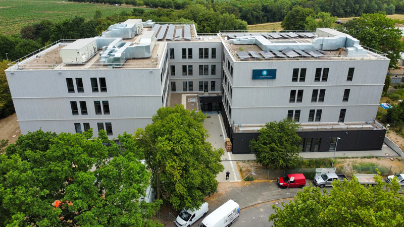 Beim Bau der neuen Realschule wurde sowohl der Kosten- als auch der Zeitrahmen eingehalten