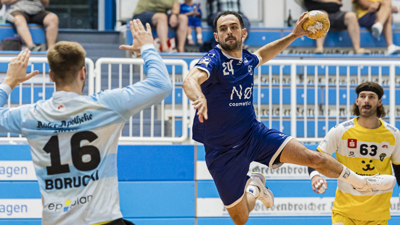 Mit sechs Treffern war Peter Strosack der erfolgreichste Torschütze im Spiel gegen den HSG Krefeld