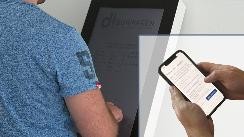 Das neue digitale Ticketsystem soll die Terminbuchungen vereinfachen und übersichtlicher darstellen