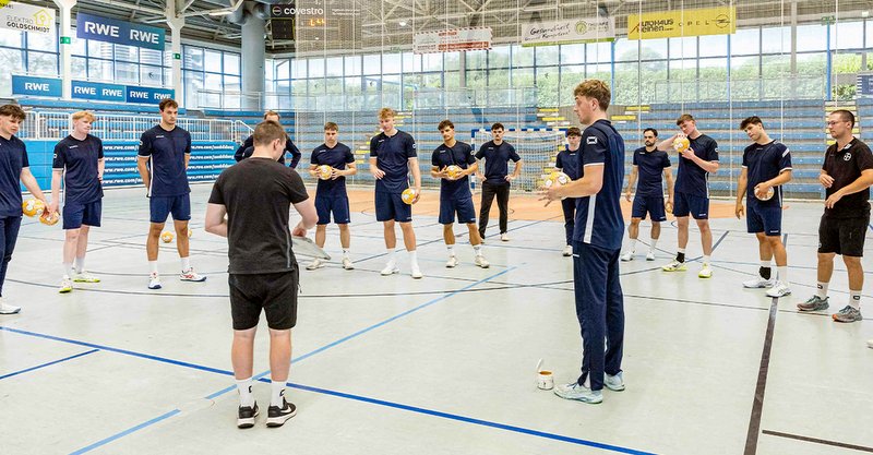 Dormagen: Am Dienstag starteten die Zweitliga-Handballer des TSV Bayer Dormagen in die Vorbereitung