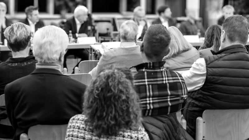 Der Bürgerdialog dient dem direkten Austausch zwischen Bürgerschaft und Verwaltung 