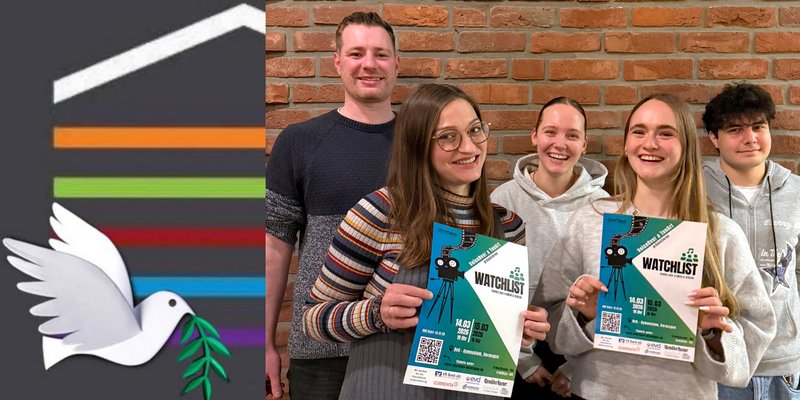 Mit großer Vorfreude wirbt der Sängernachwuchs für die Konzerte Mitte März