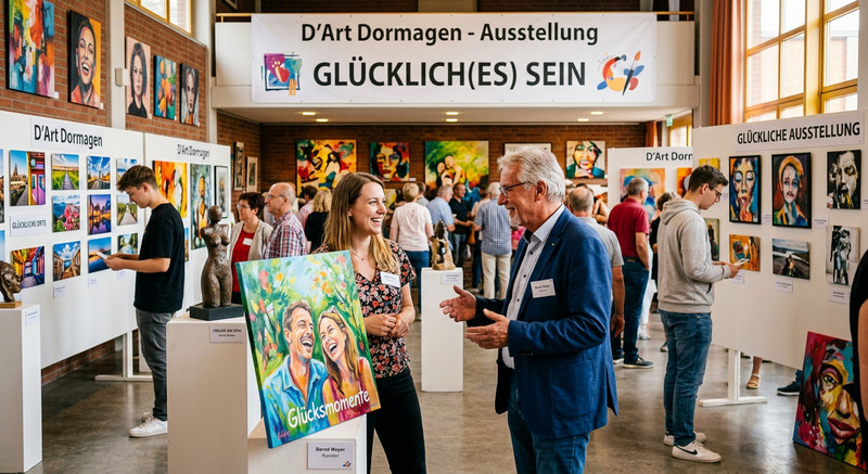 Auf jeden Fall werden wieder viele Menschen der Eröffnung der D`Art beiwohnen - und glücklich sein