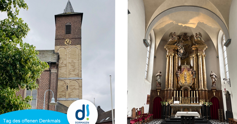 Dormagen: Der Altar der St. Pankratius Kirche in Nievenheim ist ein eindrucksvolles Denkmal im großen Repertoire der Stadt Dormagen