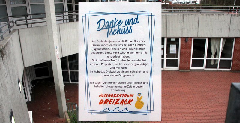 Wenn die Schule in dieser Woche wieder beginnt, bleibt das Dreizack an der Gesamtschule geschlossen