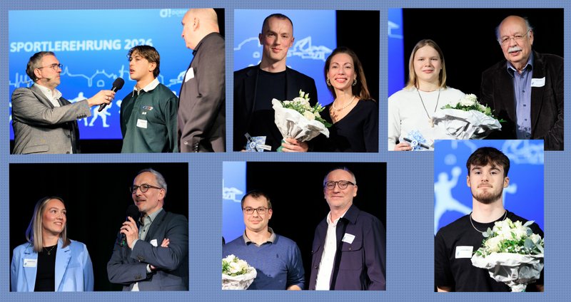 Auf den Fotos von oben links bis unten rechts: Moderator Erik Lierenfeld, Marten Konrad, Bernd Lewerenz, Lukas Winkler, Anja Bezold, Josefine Widmann, Detlev Zenk, Vanessa Peuker, Dr. Torsten Spillmann, Christian Hoven, Klemens Diekmann und Leo Weber