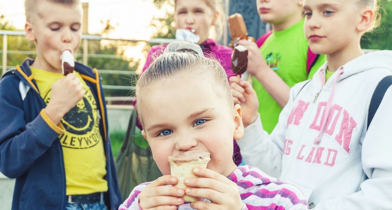 Die Grundschüler sollten schon am Montag oder Dienstag zur Schule gehen - dort wartet der Eiswagen