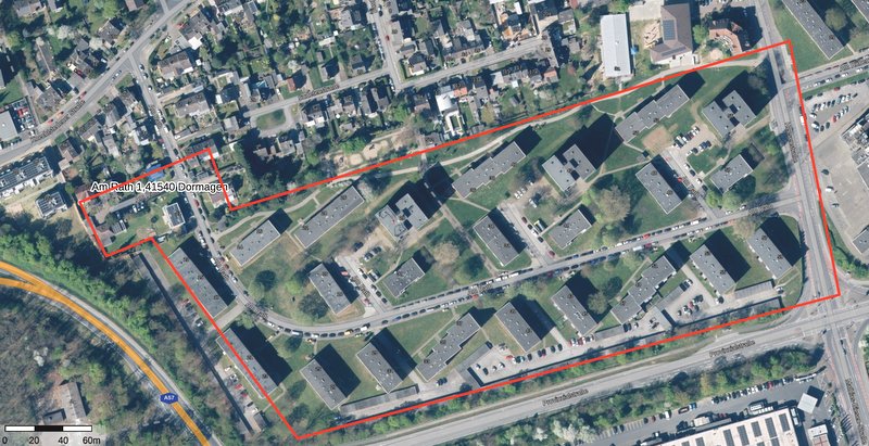 Die Arbeiten werden im Umfeld der Straße Am Rath durchgeführt