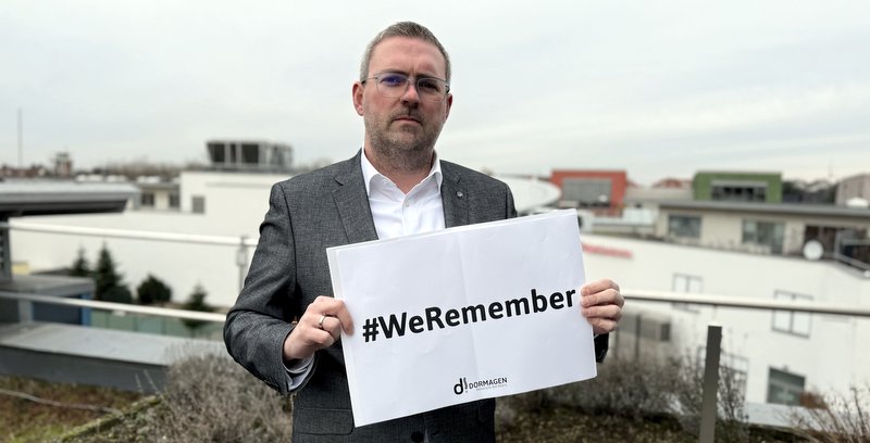 Bürgermeister Erik Lierenfeld ruft anlässlich des Holocaust-Gedenktages zum gemeinsamen Erinnern auf