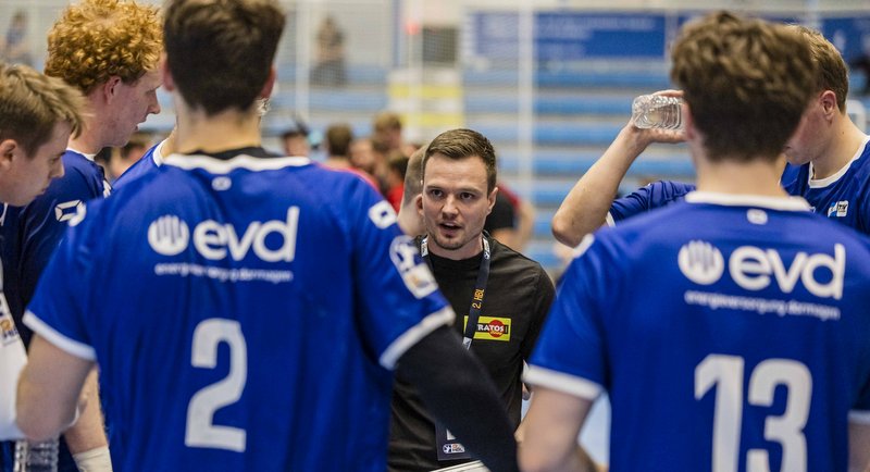 Seine Spieler bewahrten auch in sehr vielen stressigen Situationen die Ruhe: Julian Bauer