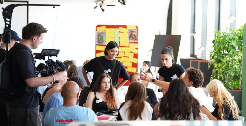 Dormagen: Die Schülerinnen und Schüler der Rachel-Carson-Schule arbeiteten in praxisnahen Formaten kreativ mit KI