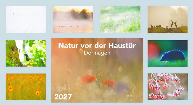 Erneut hat die Dormagener Fotografin Vera Weber einen Naturkalender erstellt 