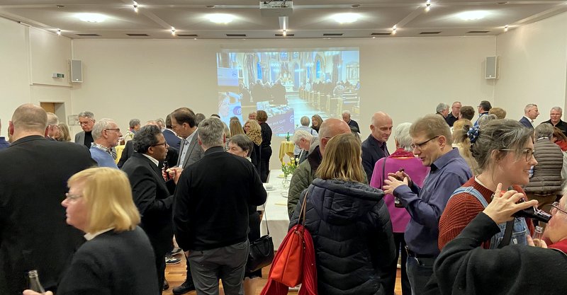 Der Neujahrsempfang und die Festmesse waren gut besucht