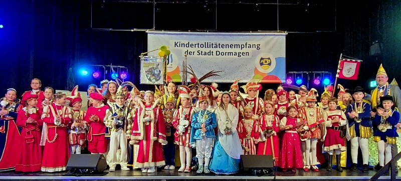 Tolle Stimmung herrschte beim Kindertollitätenempfang in der Kulle