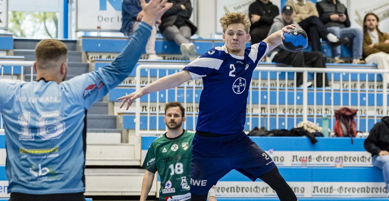 Beim klaren Sieg gegen den Verfolger aus Essen erzielte Marvin Landau sechs Treffer