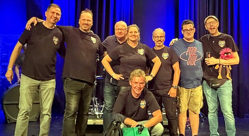 Das Orga-Team freute sich über die gelungene 2. Auflage von „MaD goes Kölsch“