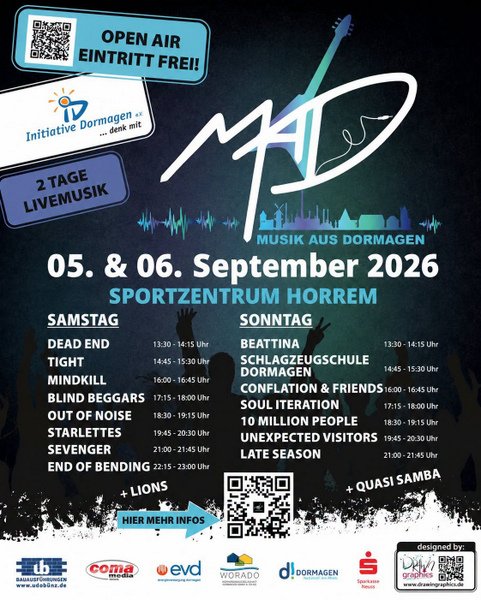 Sie hoffen auf viele MaD-Besucher, von links: Markus Fuchs, Erwin Perle, Moderator Michael Dries, Franziska Baldauf und Marc Röhrkasten