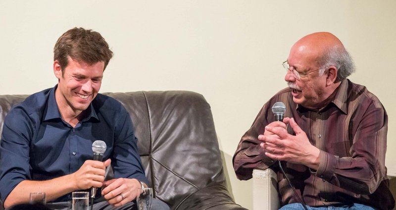 Maik Meuser, hier mit Detlev Zenk, war 2018 Gast der TORK-Show in der Kulle