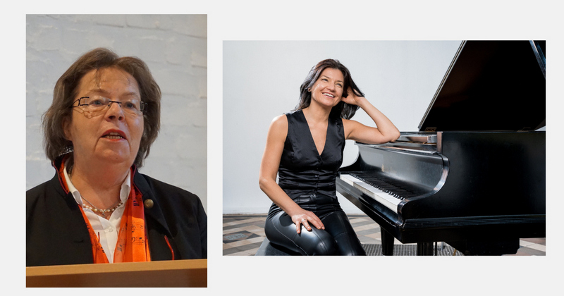 Prof. Dr. Ute Büchter-Römer und Nadja Bulatovic
