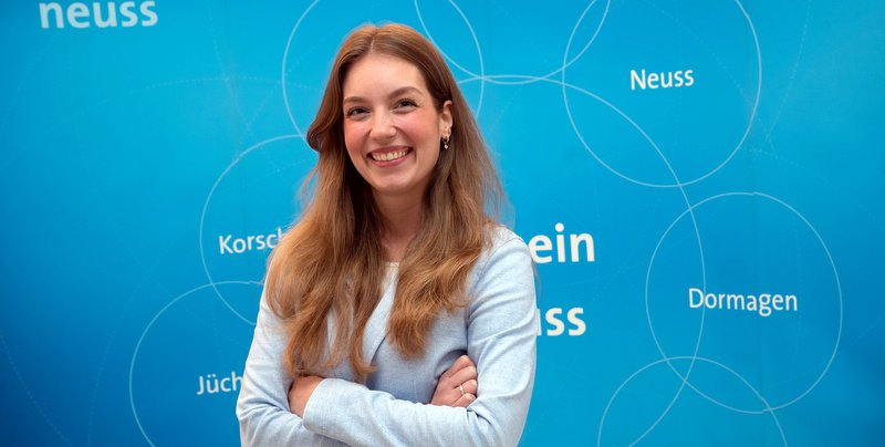 Dormagen: Ausbildungsleiterin Nina Langenberg ist Ansprechpartnerin