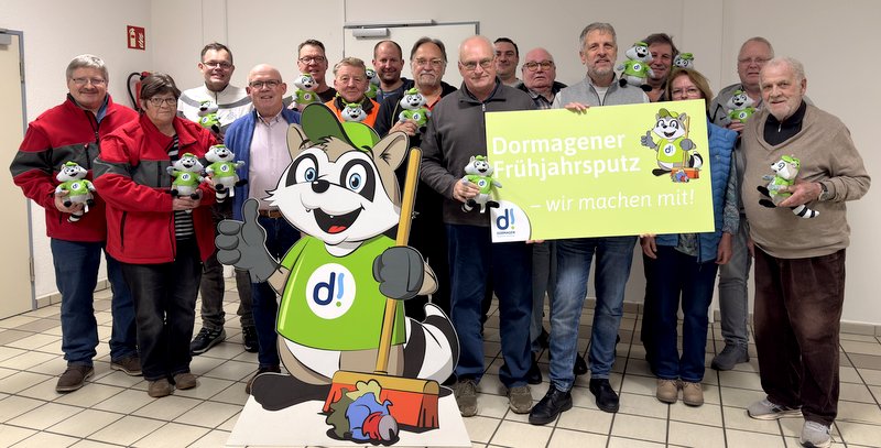 Die Koordinatoren des Frühjahrsputzes 2026