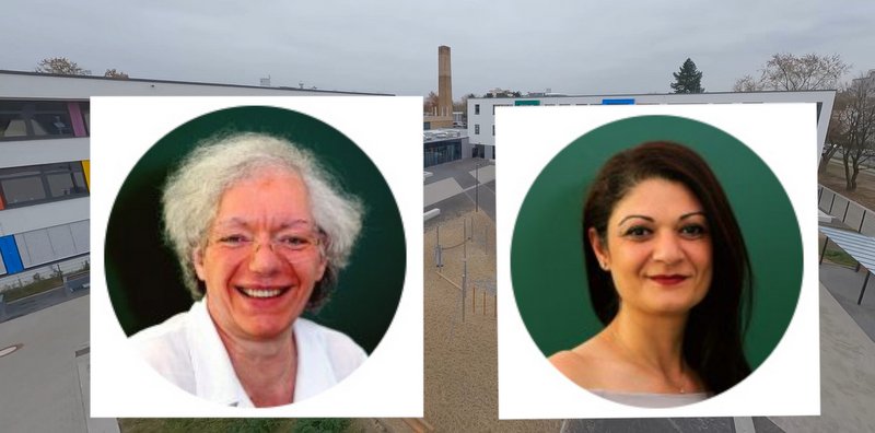 Dormagen: Gülay Sekerci (rechts) löst Bettina Mazurek als Leiterin der Rachel-Carson-Schule ab